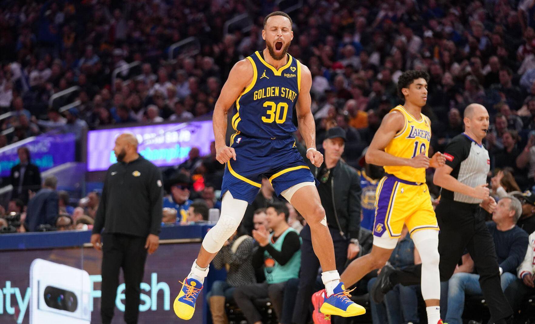 勇士完胜篮网,浓眉统治全场的简单介绍 勇士完胜篮网,浓眉统治全场的简单介绍